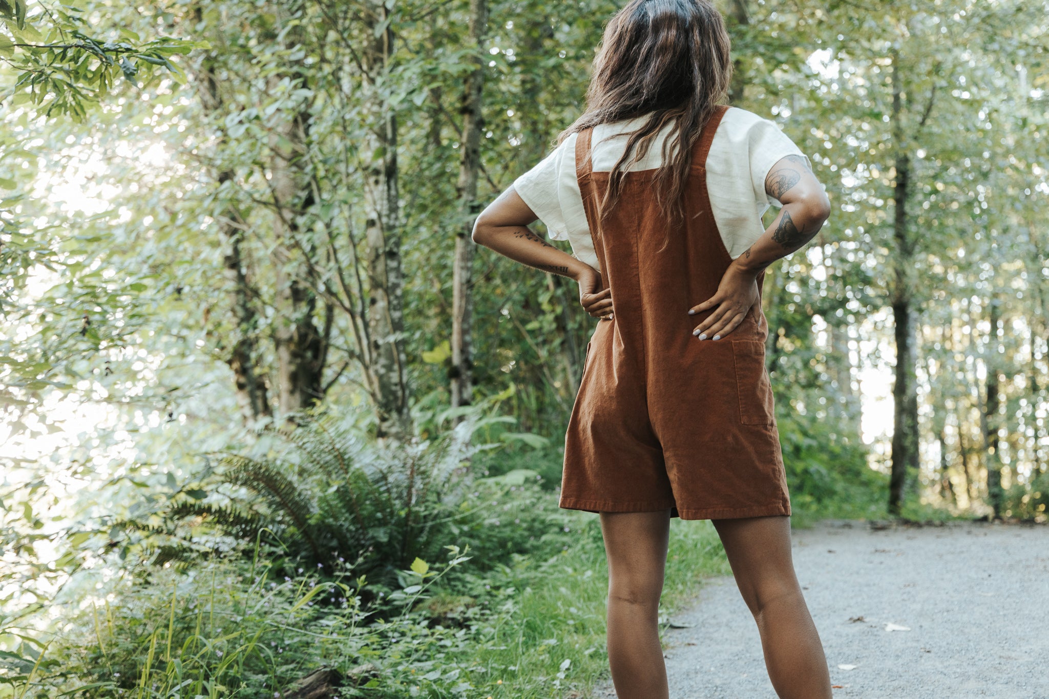 The Dungaree Shorts - Corduroy 21 Wale