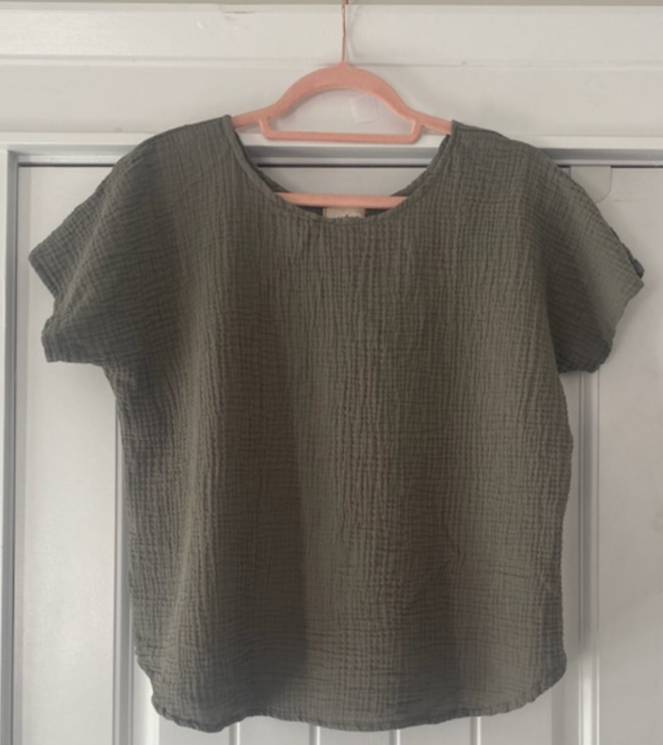 The Gauze Top - Scoop Hem - Colourways 2