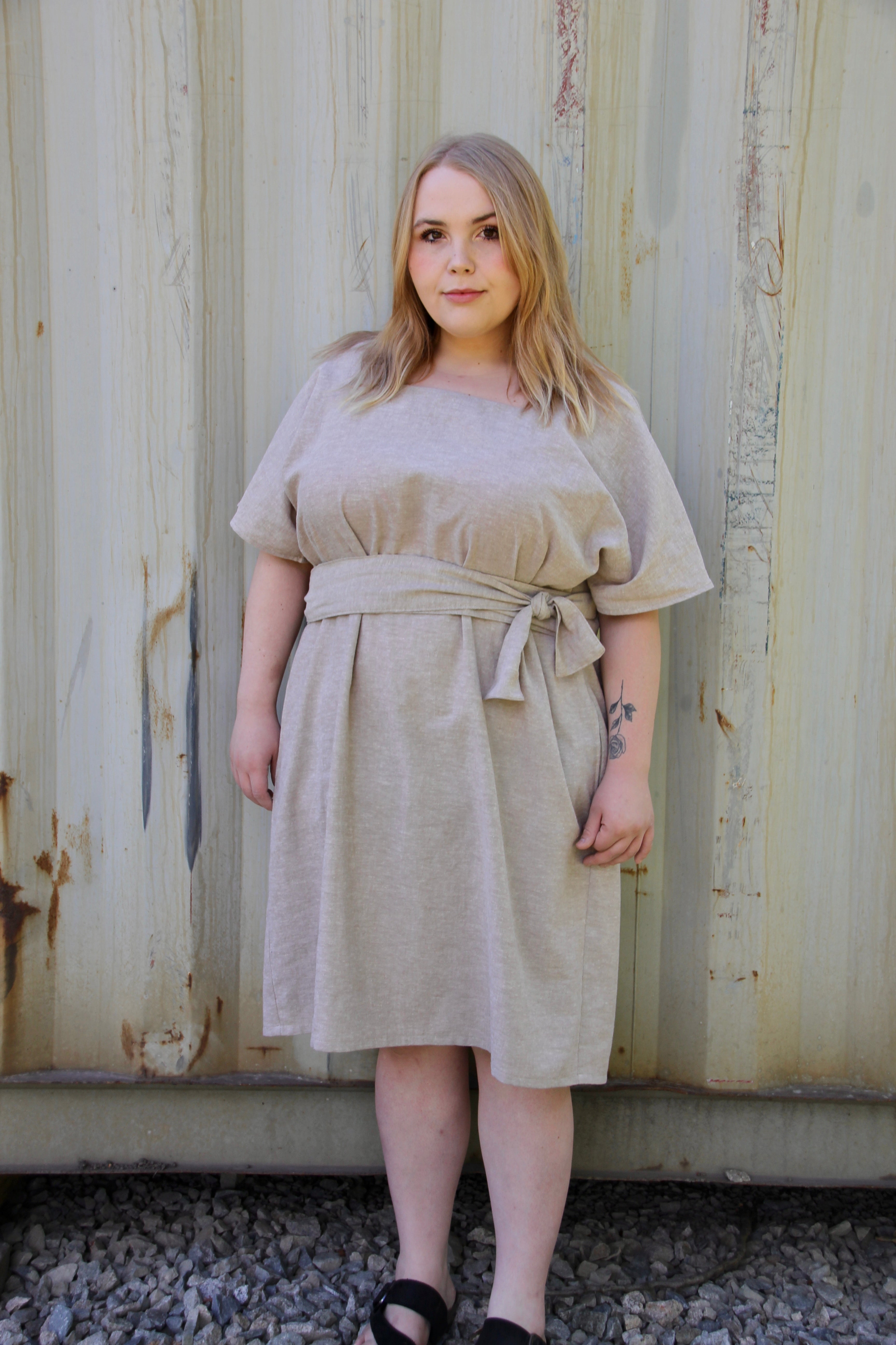 The Sasha Dress - Hemp Organic Cotton