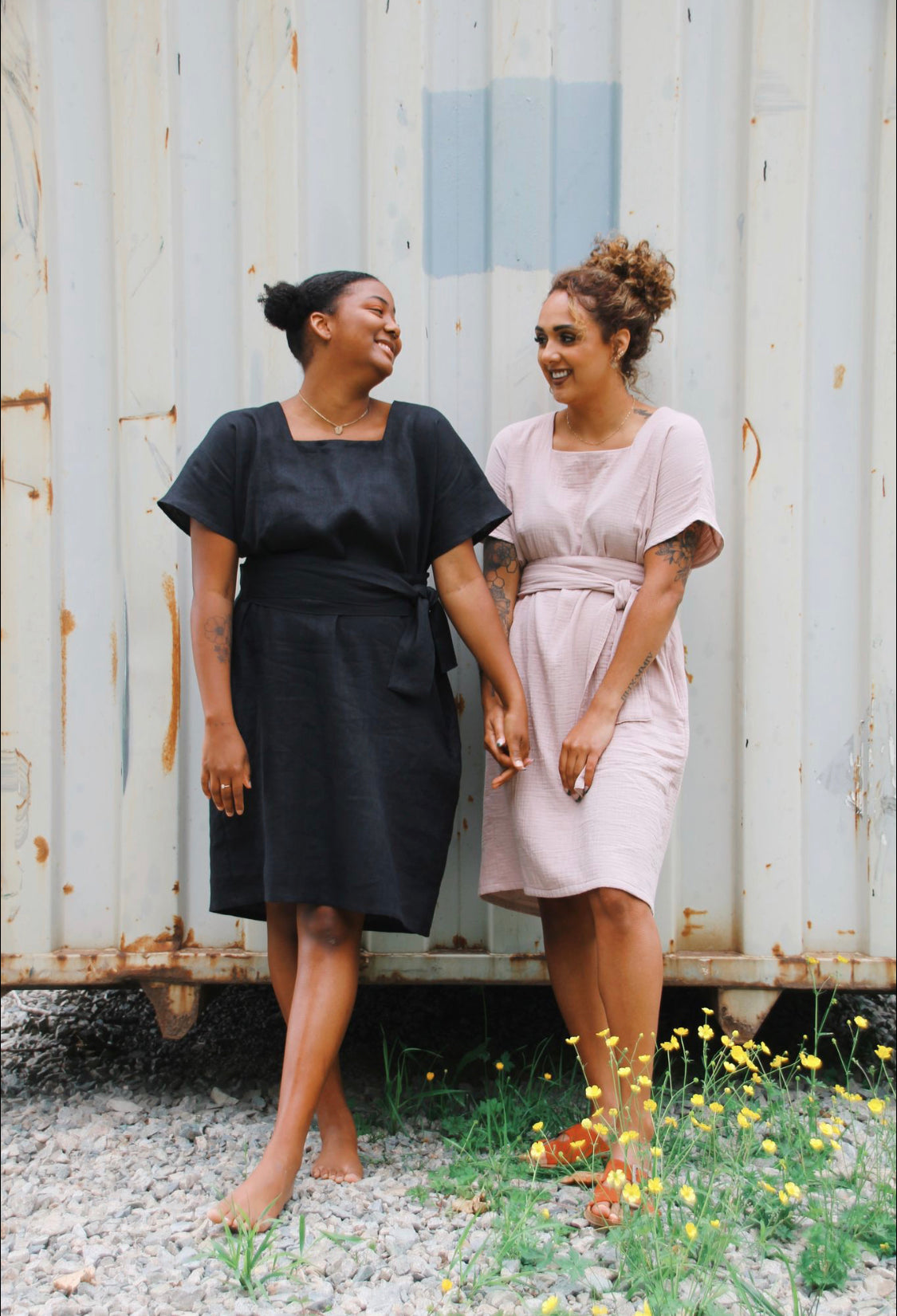 The Sasha Dress - Linen Organic Cotton