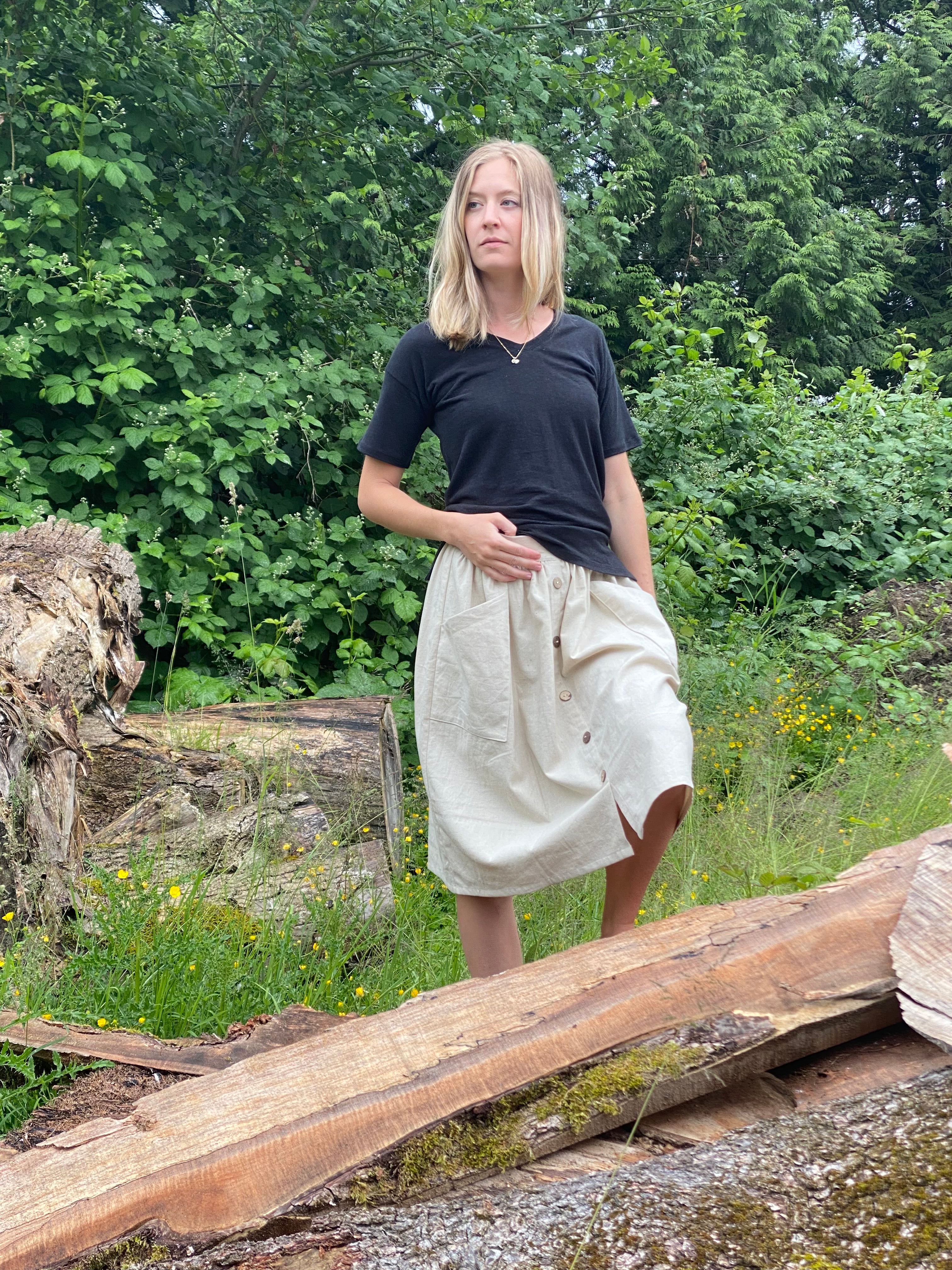 The Skirt Linen Organic Cotton