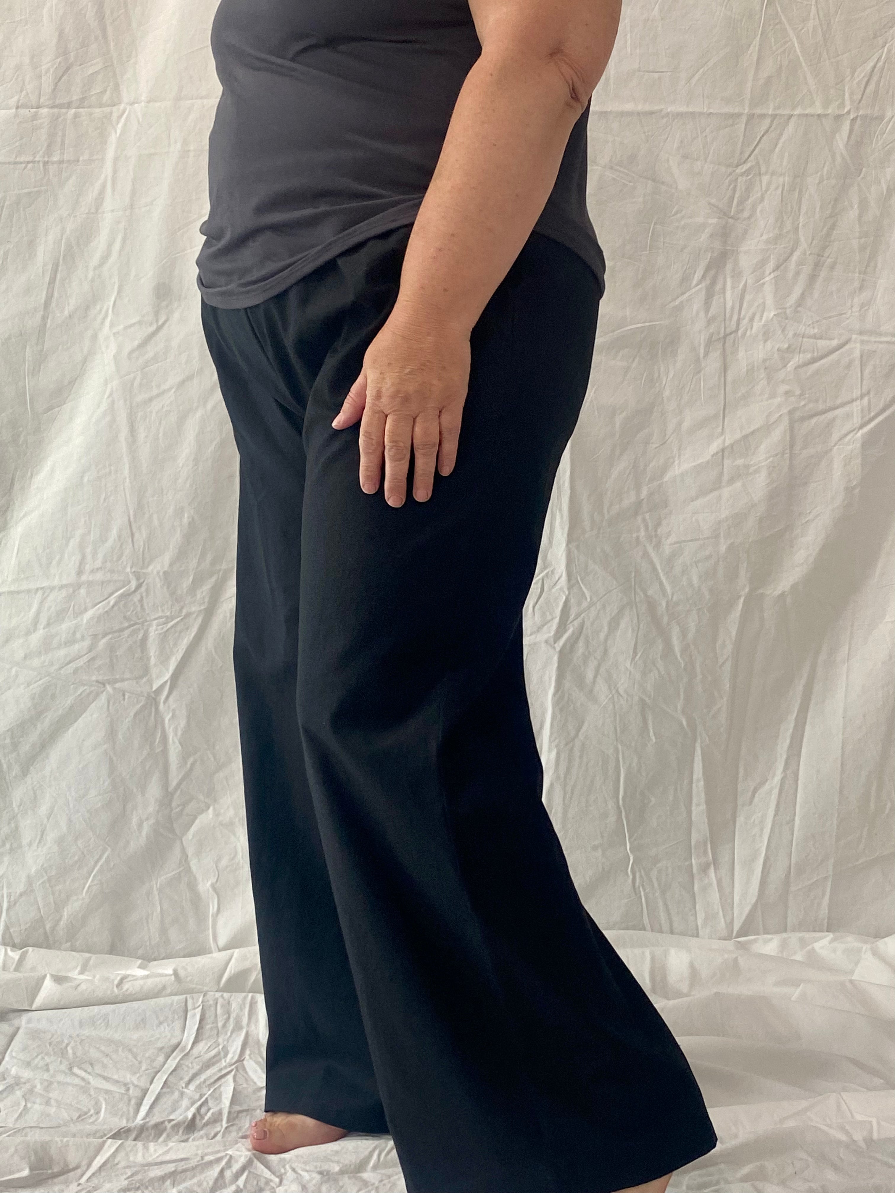 The Belle - Wide Leg Slacks - Linen Organic Cotton