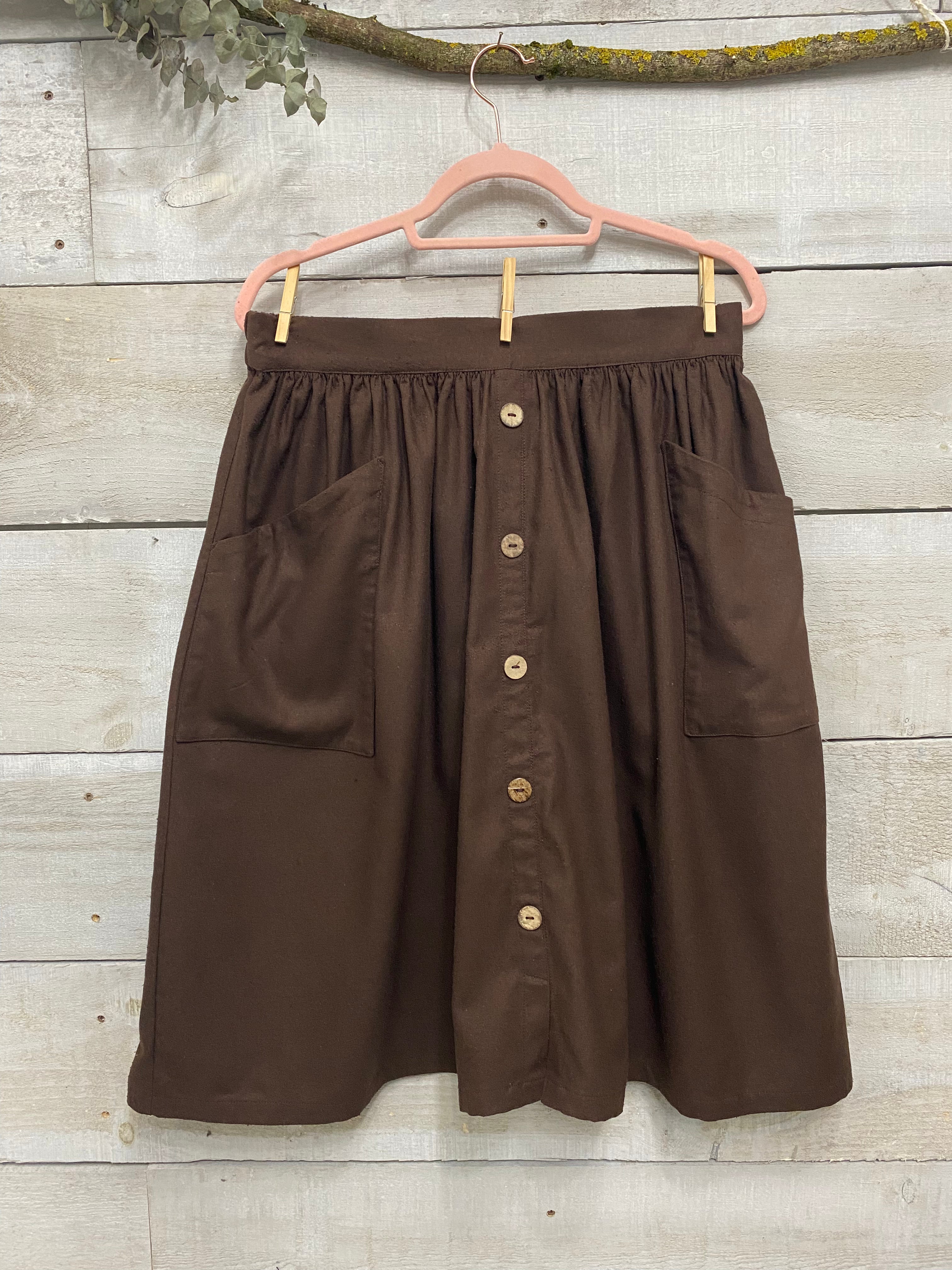 The Skirt - Raw Silk