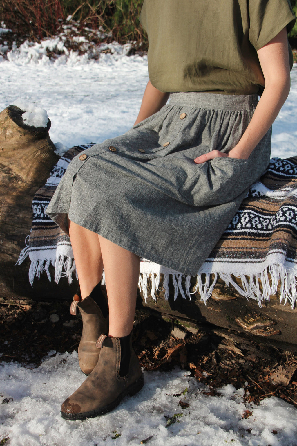 The Skirt - Hemp Organic Cotton
