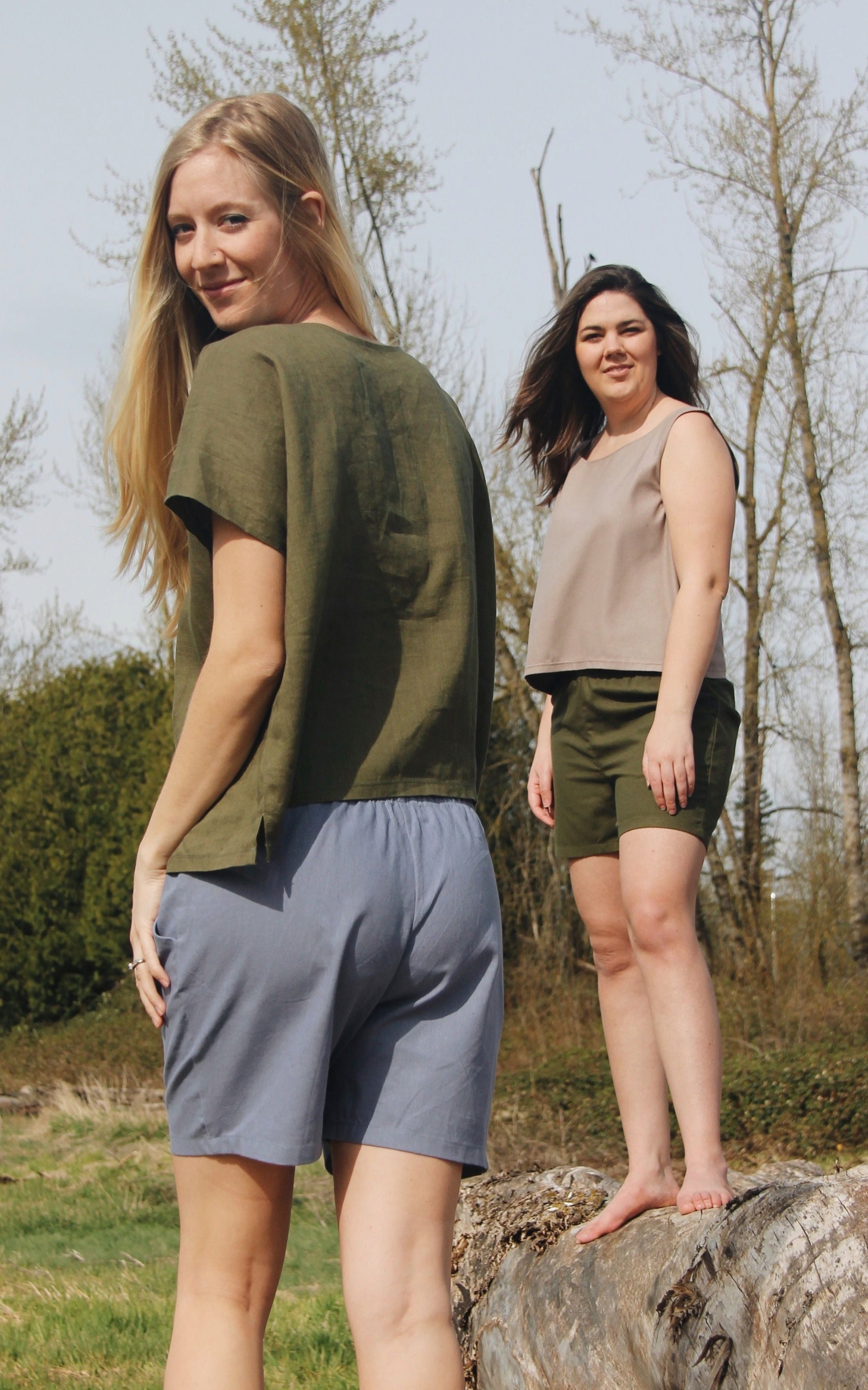 The Shorts - Linen Organic Cotton