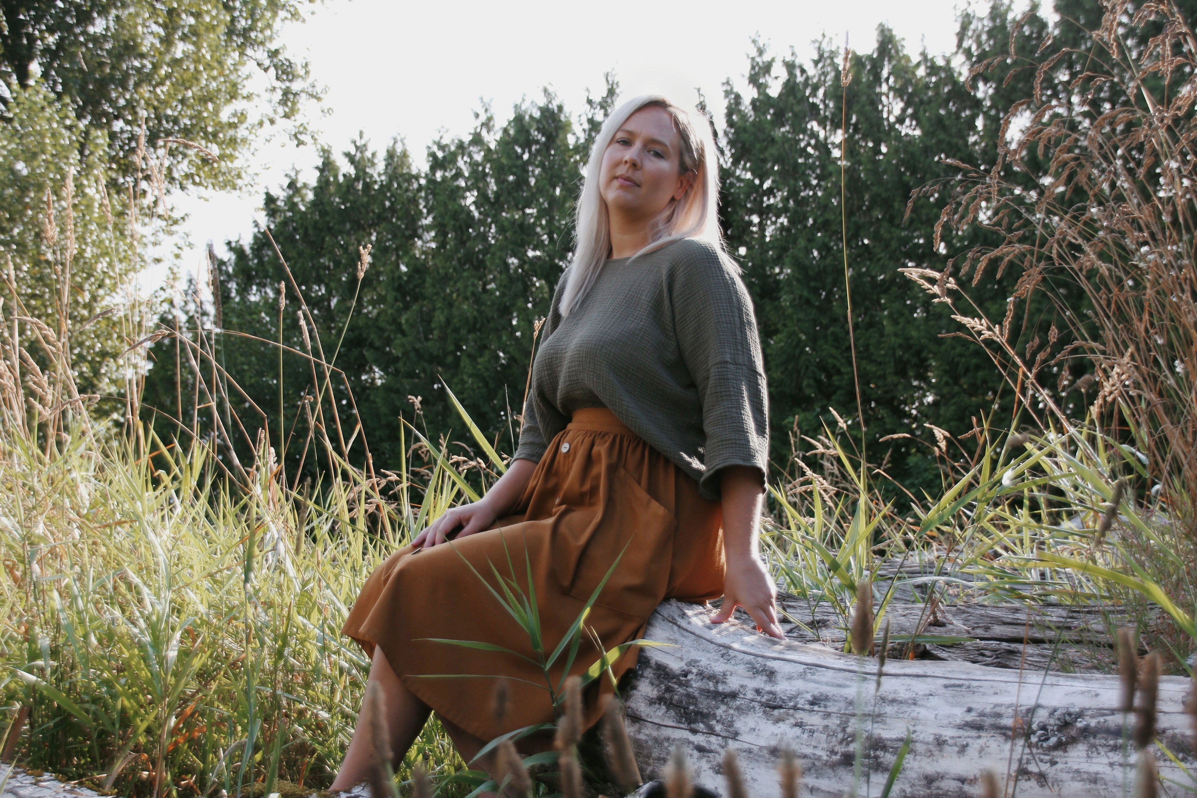 The Gauze Top - High Low Hem - Colourways 1