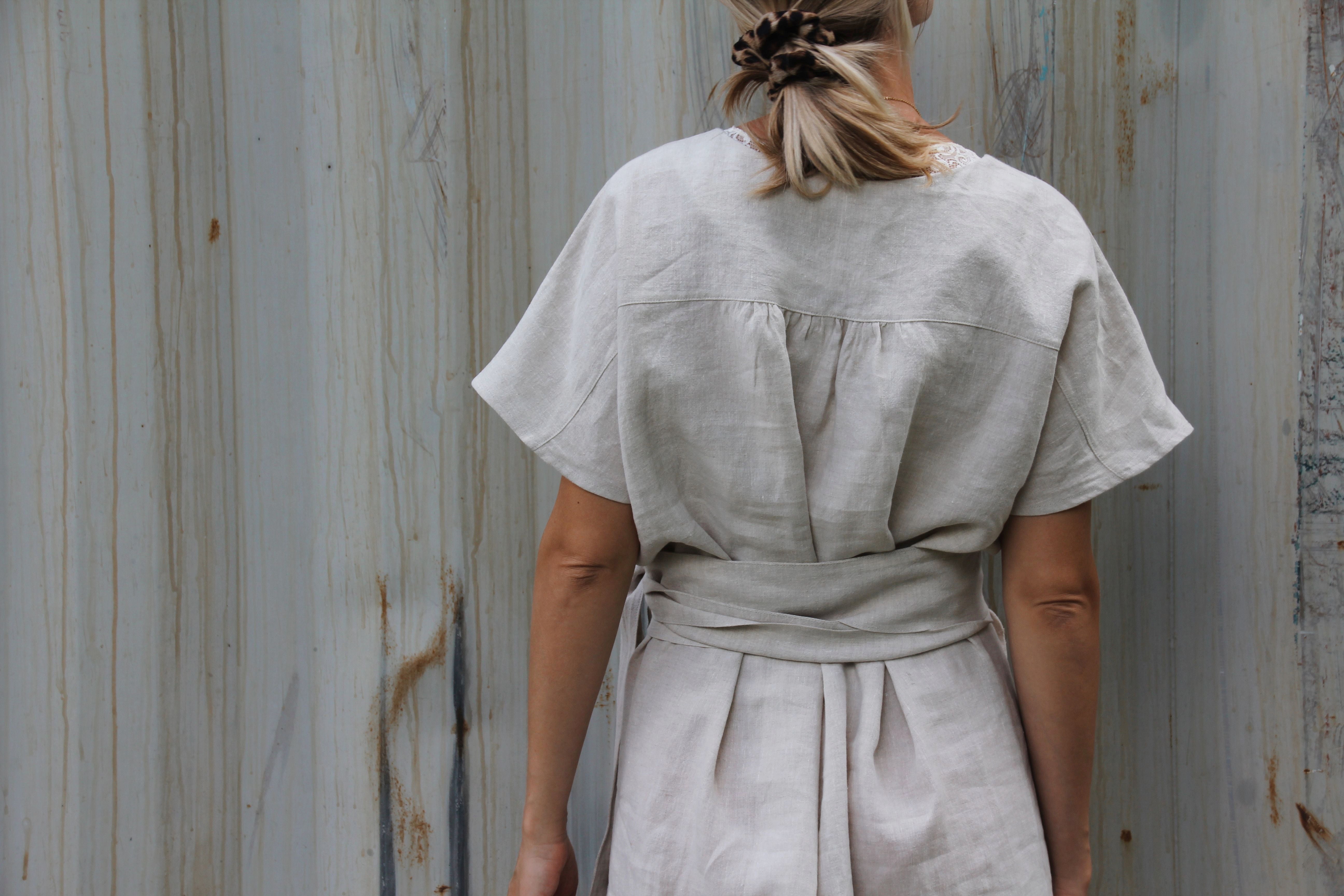 The Sasha Dress - Antique Linen