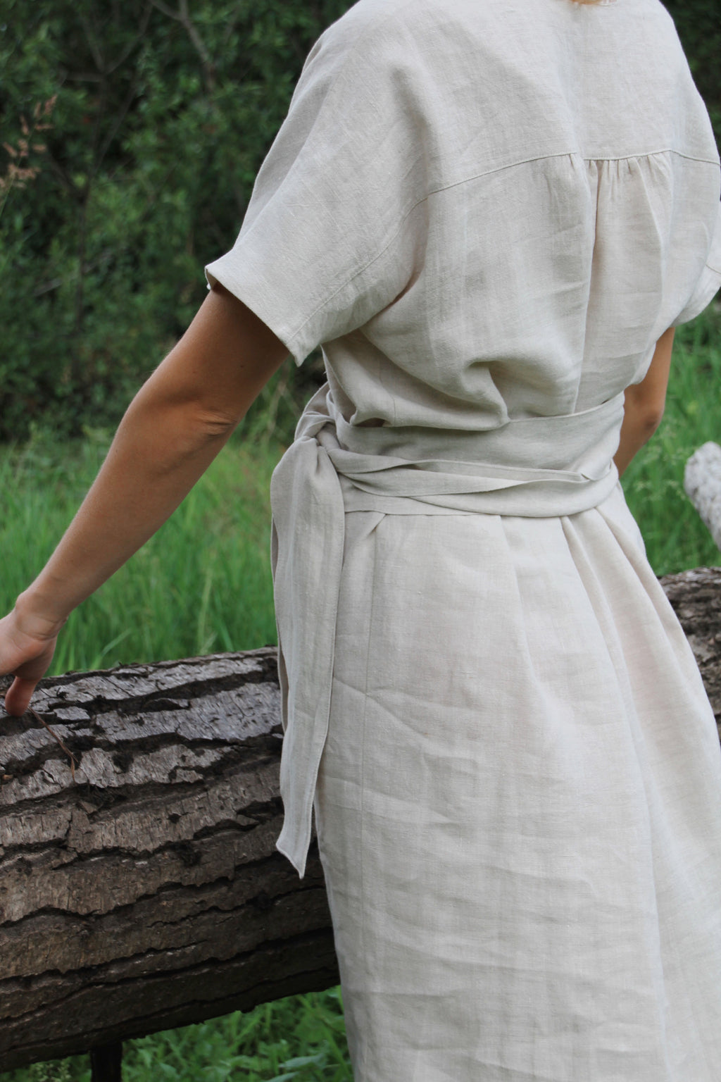 The Sasha Dress - Antique Linen