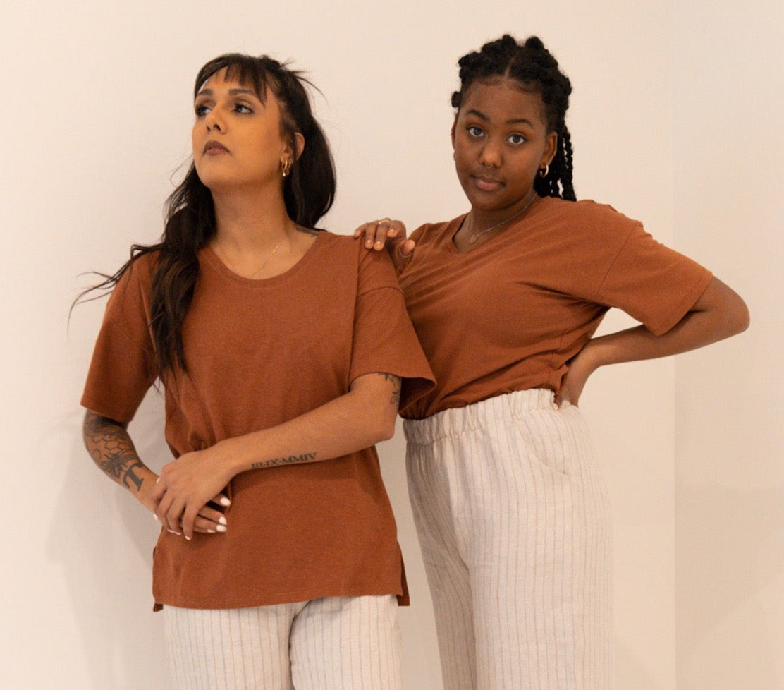 The T Shirt-Scoop Neck-Hemp Jersey-Tall