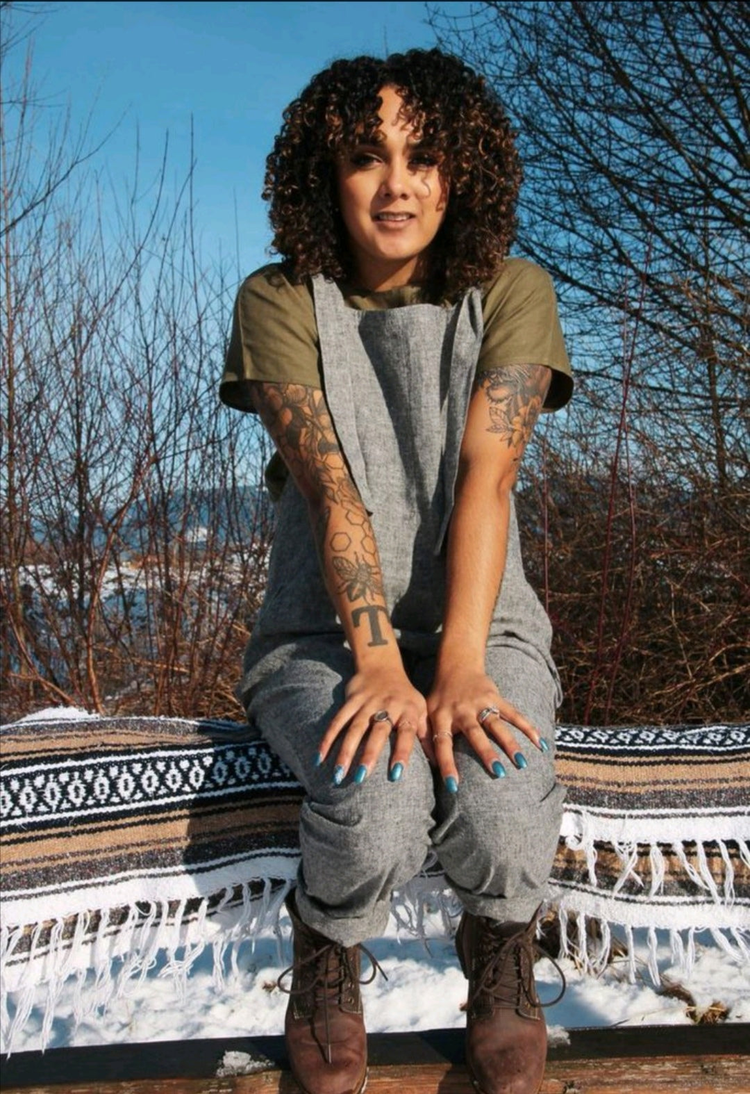 The Dungarees - Hemp Organic Cotton