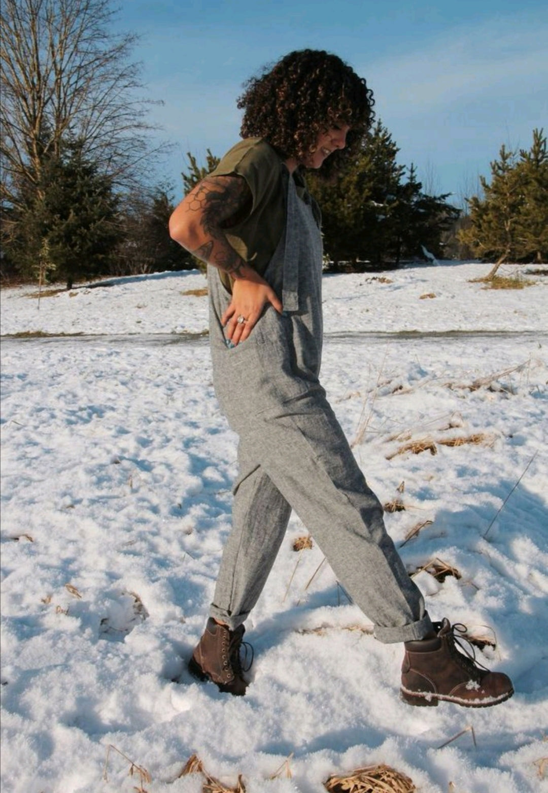 The Dungarees - Hemp Organic Cotton