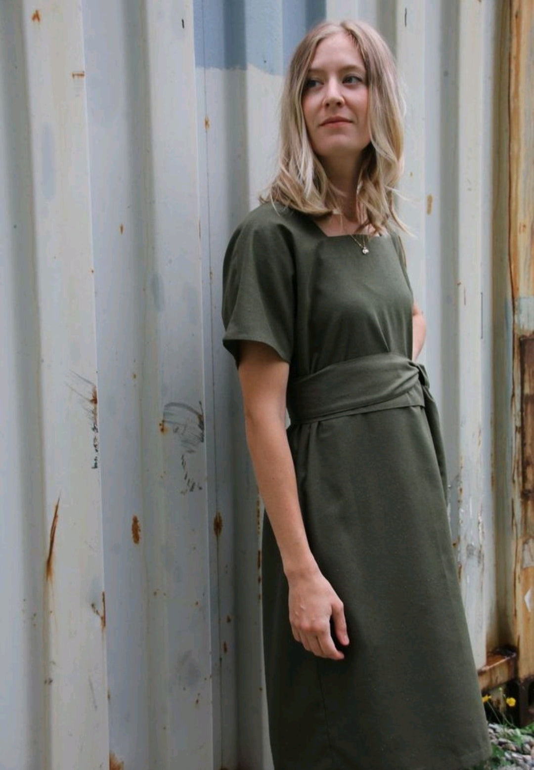 The Sasha Dress - Raw Silk